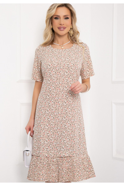 ПЛАТЬЕ ЛАМЕНТЕ (БЭЙЖ)