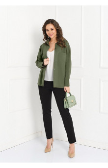 БЛУЗКА КУТРО (ХАКИ)