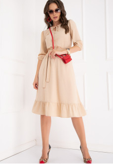 ПЛАТЬЕ КРОСАНИ (БЭЙЖ)