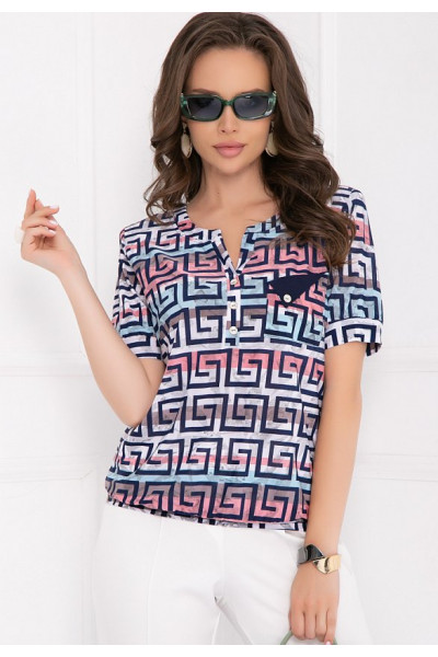 БЛУЗКА РОМАНЬЯ (ГРЕЙ)