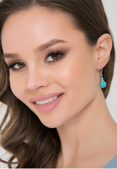 СЕРЬГИ НАТТА (БИРЮЗА)