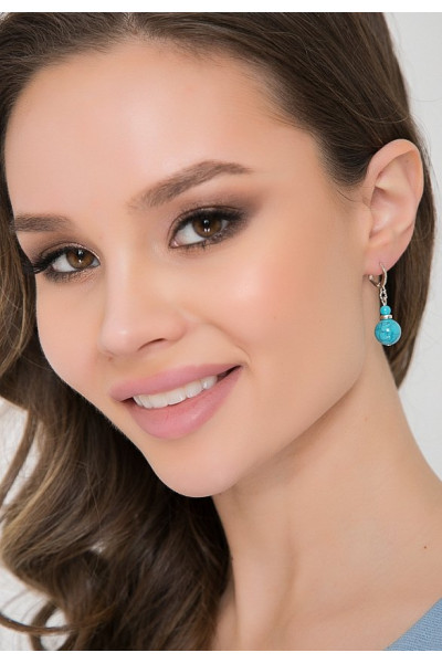 СЕРЬГИ НАТТА (БИРЮЗА)