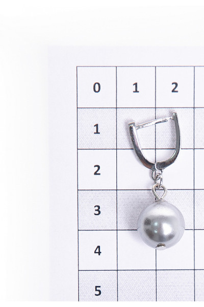 СЕРЬГИ БУРДЖО (СИЛЬВЕР)