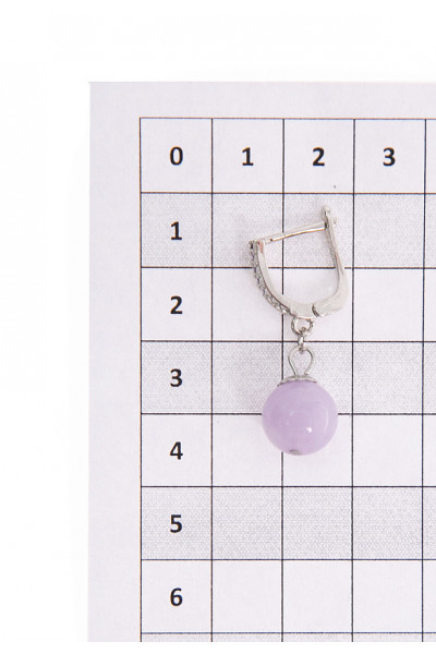 СЕРЬГИ ПИНЕЯ (ЛАВАНДА)