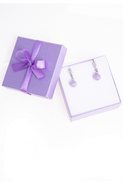 СЕРЬГИ ПИНЕЯ (ЛАВАНДА)