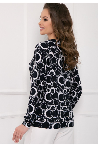 БЛУЗКА ФЛАУТИНО (ДАРК БЛУ) БЛУЗКА ФЛАУТИНО (ДАРК БЛУ)