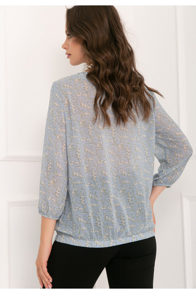 БЛУЗКА АВАЛИЯ (МИНТ ФЛОВЕРС)