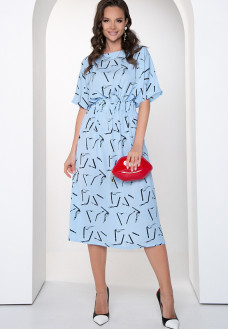 ПЛАТЬЕ АНЗАЛИНО (СКАЙ БЛУ)