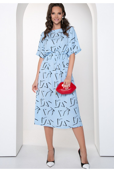 ПЛАТЬЕ АНЗАЛИНО (СКАЙ БЛУ)