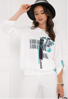 БЛУЗКА МЕДИЛЬЯНИ (ВАЙТ)