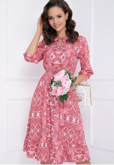 ПЛАТЬЕ КРОСАНИ (РЭД ВАЙТ)