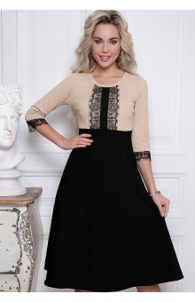 ПЛАТЬЕ МОНИКА (БЭЙЖ АЖУР)