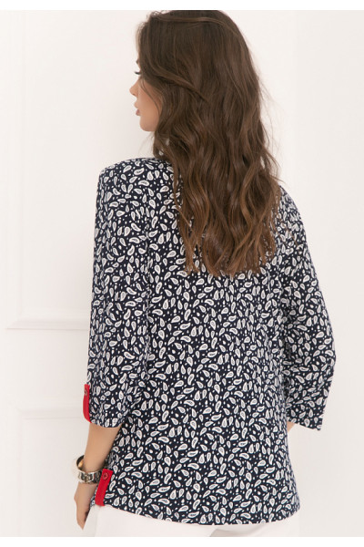 БЛУЗКА ЧЕПРАНО (ДАРК БЛУ) БЛУЗКА ЧЕПРАНО (ДАРК БЛУ)