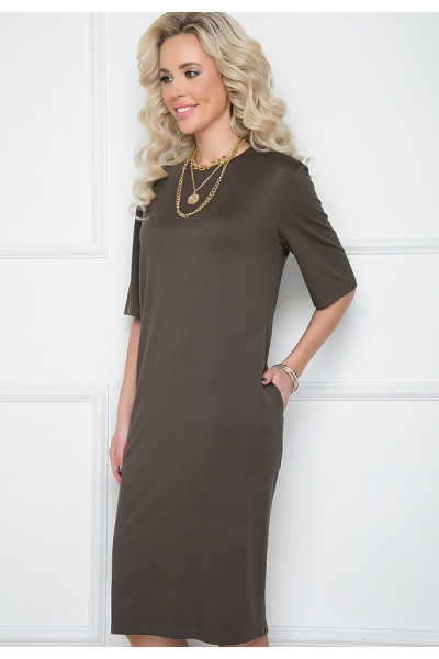 ПЛАТЬЕ ЛОАНА (ХАКИ)