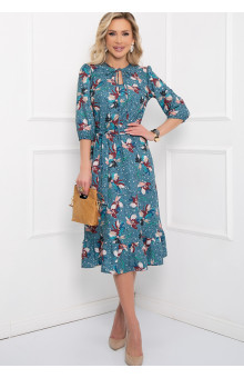 ПЛАТЬЕ КРОСАНИ (БИРЮЗА)