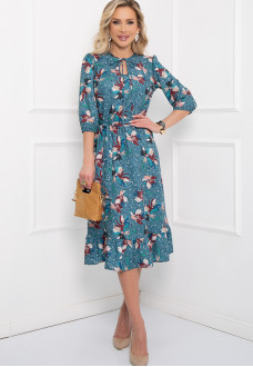 ПЛАТЬЕ КРОСАНИ (БИРЮЗА)