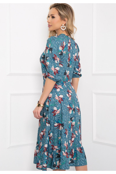 ПЛАТЬЕ КРОСАНИ (БИРЮЗА)