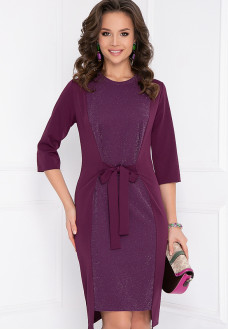 ПЛАТЬЕ РАЙЗЕЛА (ЛЮРЭ ПУРПУР)