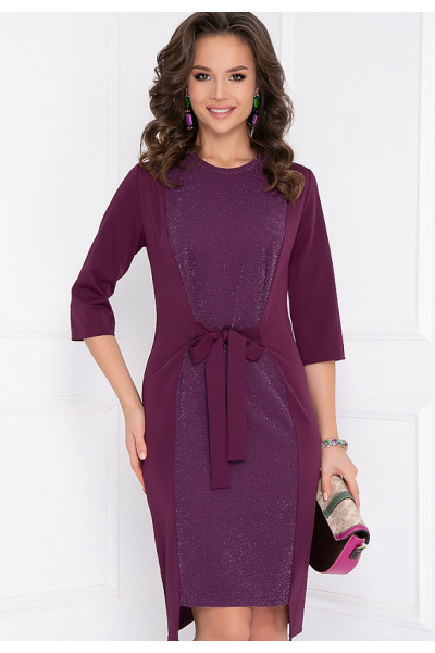 ПЛАТЬЕ РАЙЗЕЛА (ЛЮРЭ ПУРПУР)