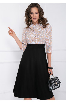 ПЛАТЬЕ ОДЕЛЛИО (БЛЭК БЕЙЖ)