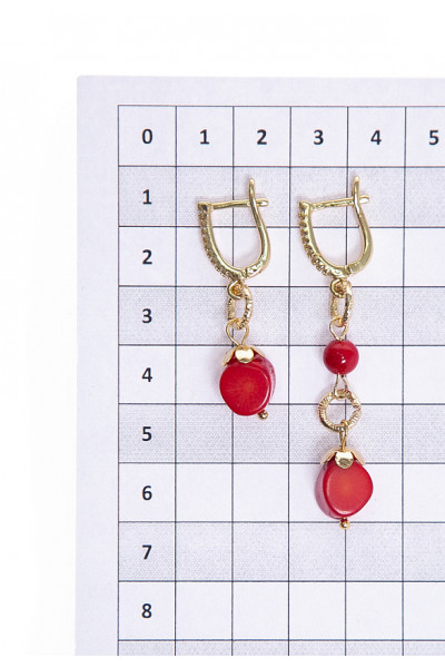 СЕРЬГИ ПЕСТУМА (РЭД)