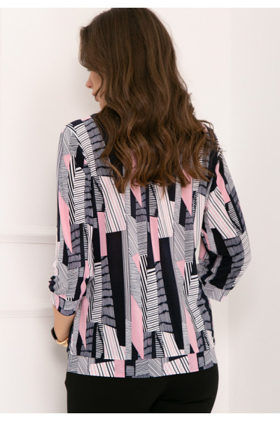 БЛУЗКА ФАБИО (БЛУ ПИНК)