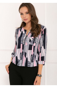 БЛУЗКА ФАБИО (БЛУ ПИНК)