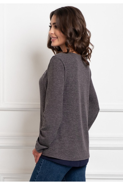 ДЖЕМПЕР БЕЛАНО (ГРЕЙ)