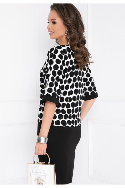 КОСТЮМ ЛАРИЯ (БЛЭК ВАЙТ) КОСТЮМ ЛАРИЯ (БЛЭК ВАЙТ)