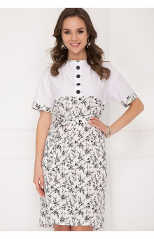 ПЛАТЬЕ ФОЛЬЯНО (ВАЙТ ФЛОВЕР)