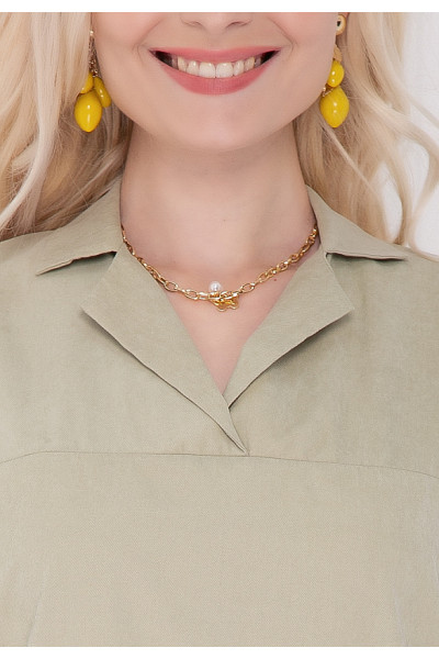 ПЛАТЬЕ ТИНАКО (ОЛИВА)