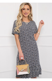 ПЛАТЬЕ ЛАМЕНТЕ (ДАРК БЛУ)