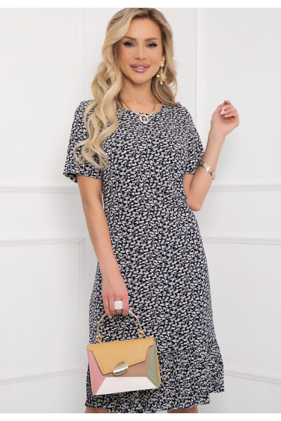 ПЛАТЬЕ ЛАМЕНТЕ (ДАРК БЛУ)