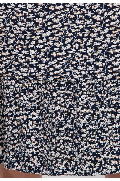 ПЛАТЬЕ ЛАМЕНТЕ (ДАРК БЛУ)