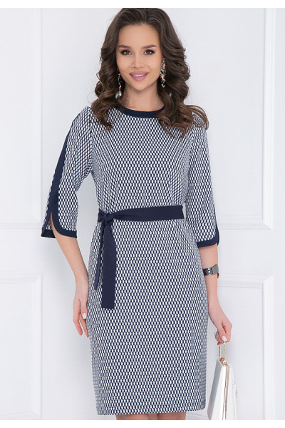 ПЛАТЬЕ ПЛАТИНИЯ (БЛУ ВАЙТ)