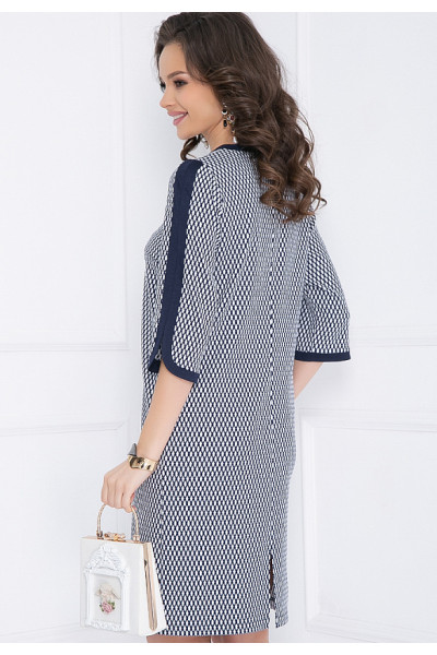 ПЛАТЬЕ ПЛАТИНИЯ (БЛУ ВАЙТ)