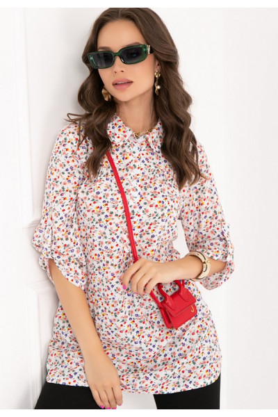 БЛУЗКА ВЕРЧЕЯ (ВАЙТ ФЛОВЕРС)