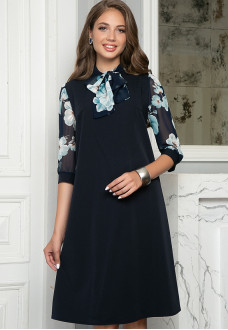 ПЛАТЬЕ ЛОЛИТА (БЛУ ФЛОВЕРС)