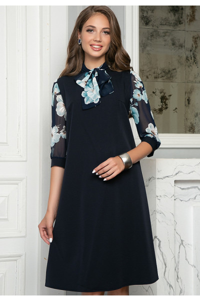 ПЛАТЬЕ ЛОЛИТА (БЛУ ФЛОВЕРС)