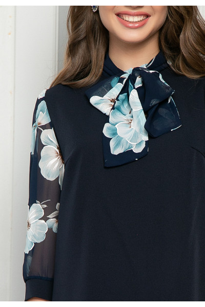 ПЛАТЬЕ ЛОЛИТА (БЛУ ФЛОВЕРС) ПЛАТЬЕ ЛОЛИТА (БЛУ ФЛОВЕРС)