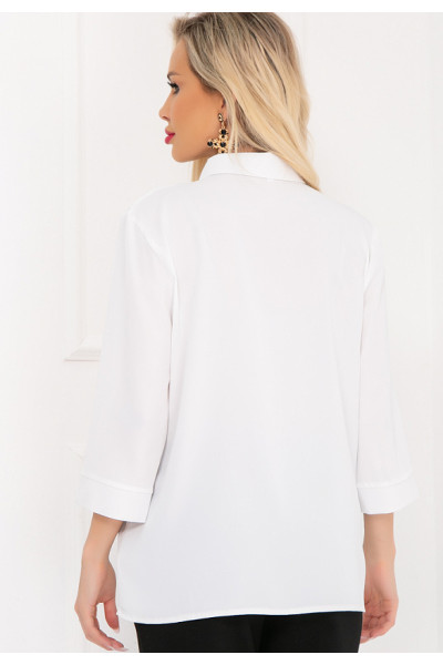 БЛУЗКА РАППАЛО (ВАЙТ) БЛУЗКА РАППАЛО (ВАЙТ)