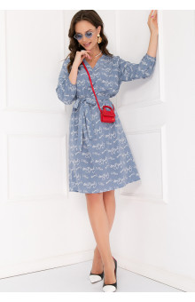 ПЛАТЬЕ МАЙССАНА (ВАЙТ БЛУ)