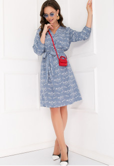 ПЛАТЬЕ МАЙССАНА (ВАЙТ БЛУ)