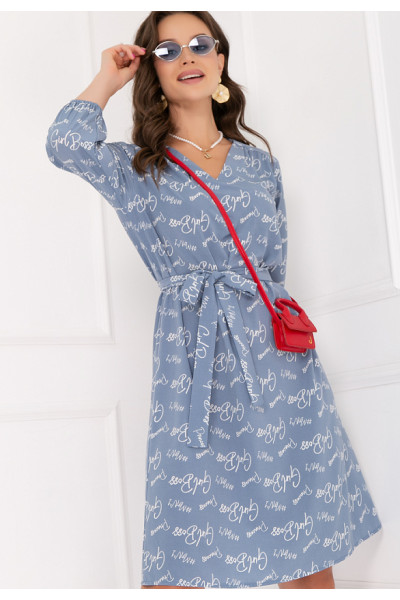 ПЛАТЬЕ МАЙССАНА (ВАЙТ БЛУ)