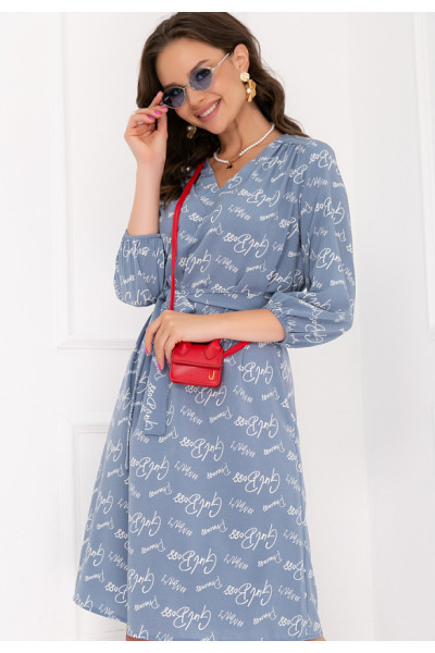 ПЛАТЬЕ МАЙССАНА (ВАЙТ БЛУ)