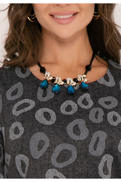 ПЛАТЬЕ ПЬЕМОНТИ (ГРЕЙ) ПЛАТЬЕ ПЬЕМОНТИ (ГРЕЙ)