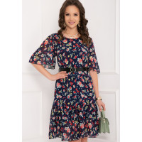 ПЛАТЬЕ СУПЬЕРИ (БЛУ ФЛОВЕРС)