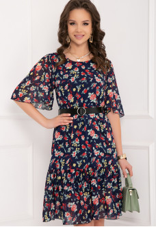 ПЛАТЬЕ СУПЬЕРИ (БЛУ ФЛОВЕРС)