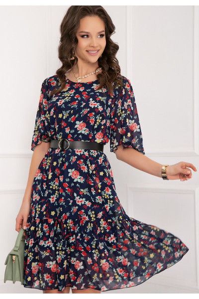 ПЛАТЬЕ СУПЬЕРИ (БЛУ ФЛОВЕРС) ПЛАТЬЕ СУПЬЕРИ (БЛУ ФЛОВЕРС)