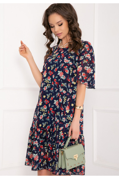 ПЛАТЬЕ СУПЬЕРИ (БЛУ ФЛОВЕРС) ПЛАТЬЕ СУПЬЕРИ (БЛУ ФЛОВЕРС)